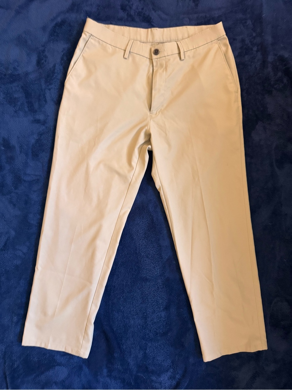 Haggar Classic Fit Chinos in Light Tan